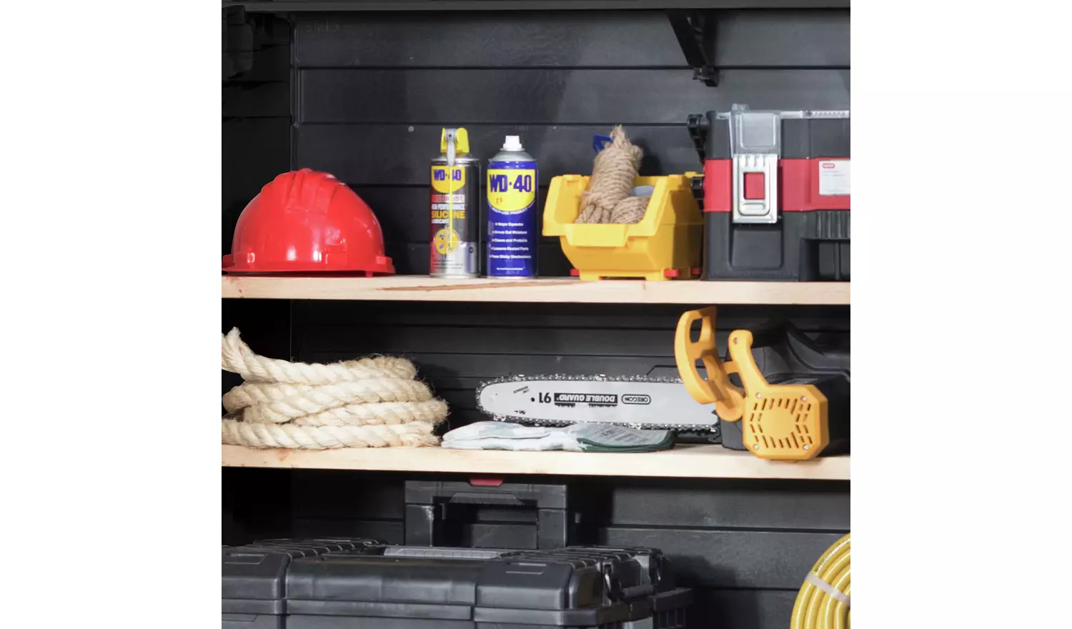 Keter Store It Out Midi 880L Garden Storage Box -Brown