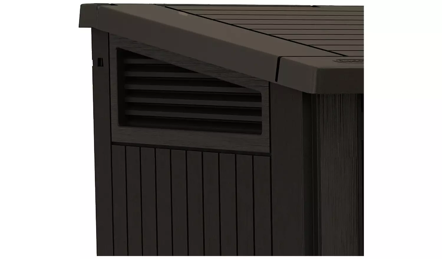 Keter Store It Out Midi 880L Garden Storage Box -Brown