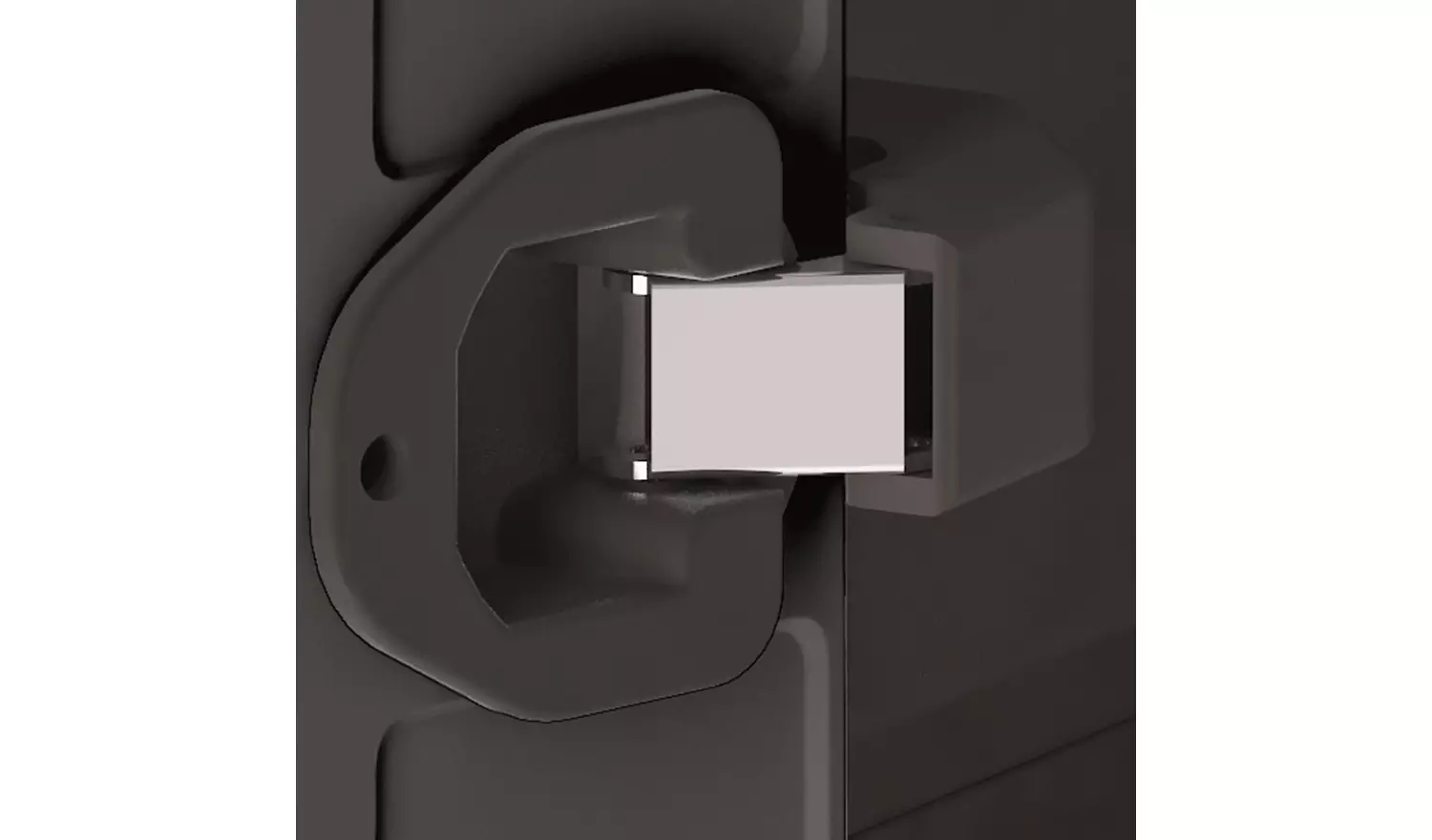 Keter Moby Tall Storage Cupboard - Grey