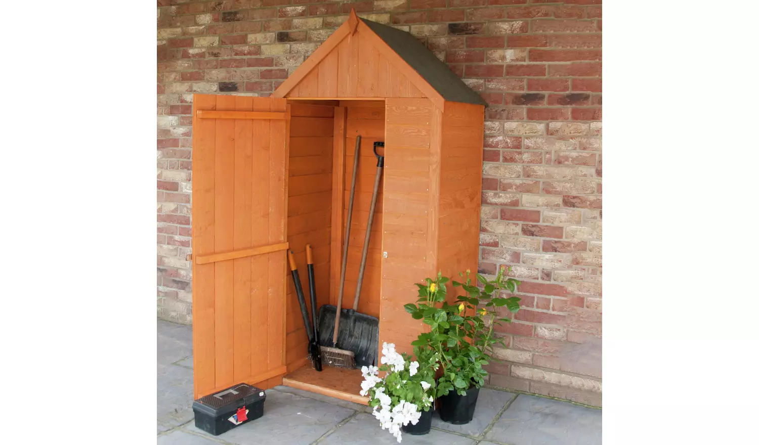 Shire 500L Rustic Effect Overlap Garden Store 3 x 2ft