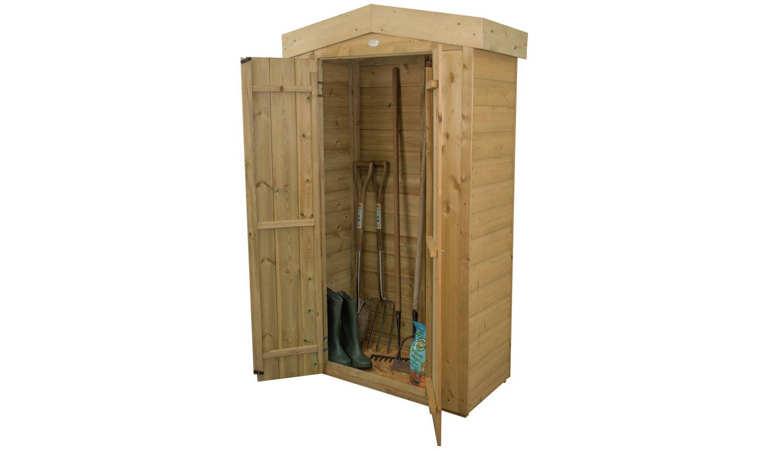 Forest Shiplap Apex Tall Garden Store - 750 Litre