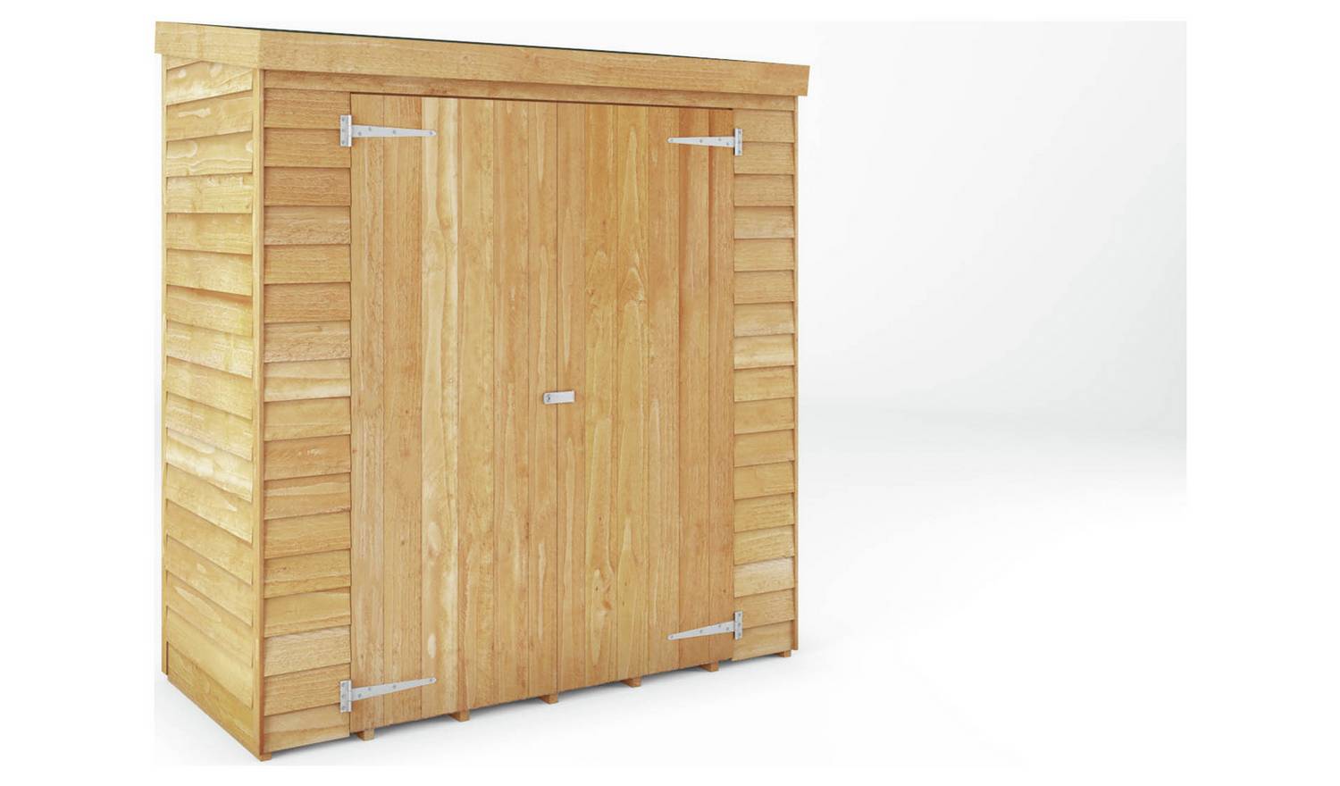 Mercia Wooden 6 x 3ft Overlap Pent Storage Unit