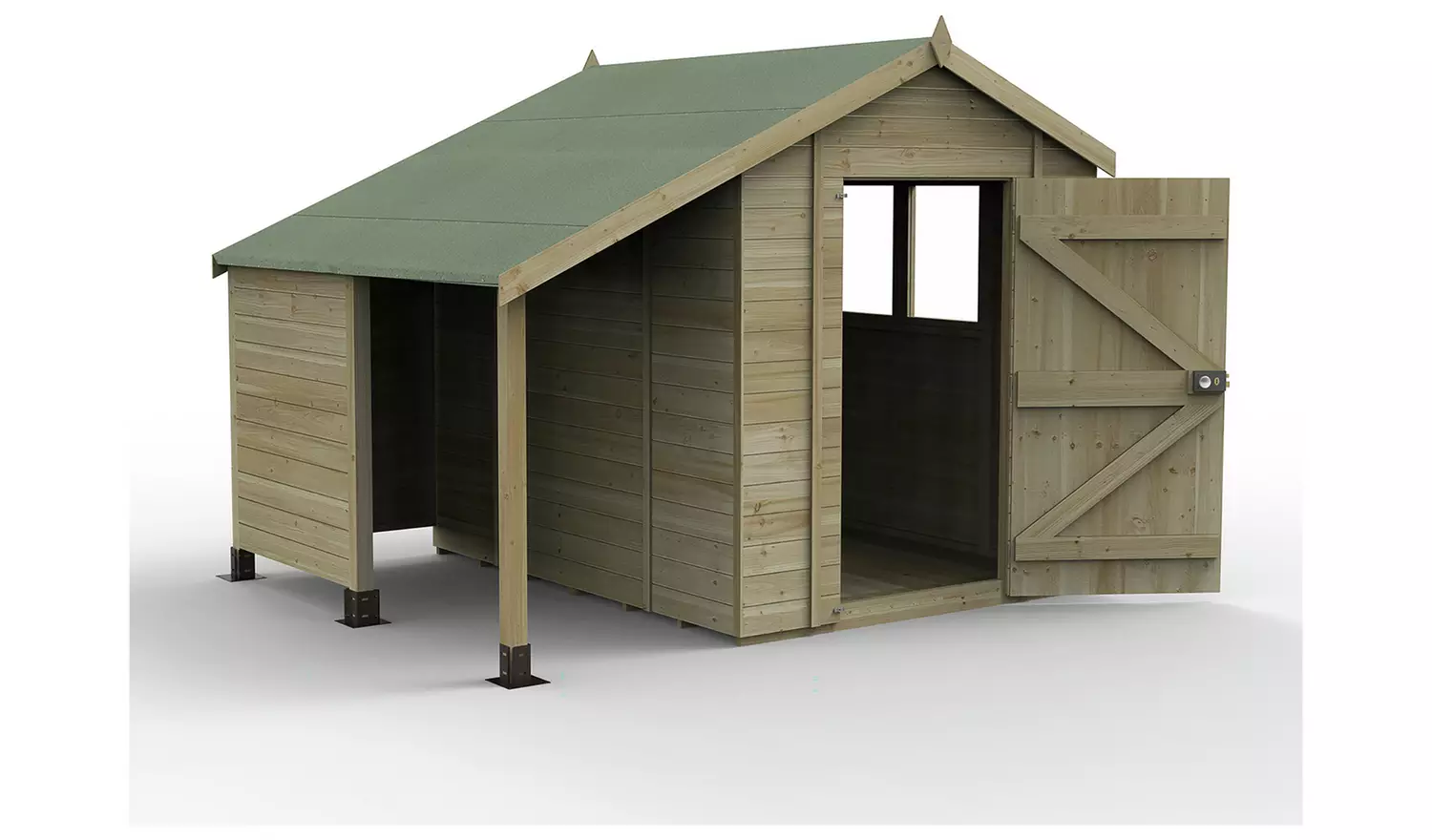 Forest Timberdale Apex Shed - 6 x 8ft