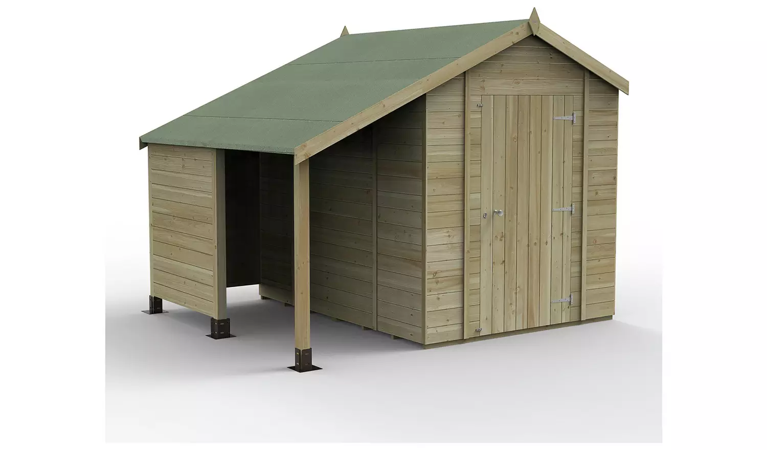 Forest Timberdale Apex Shed - 6 x 8ft