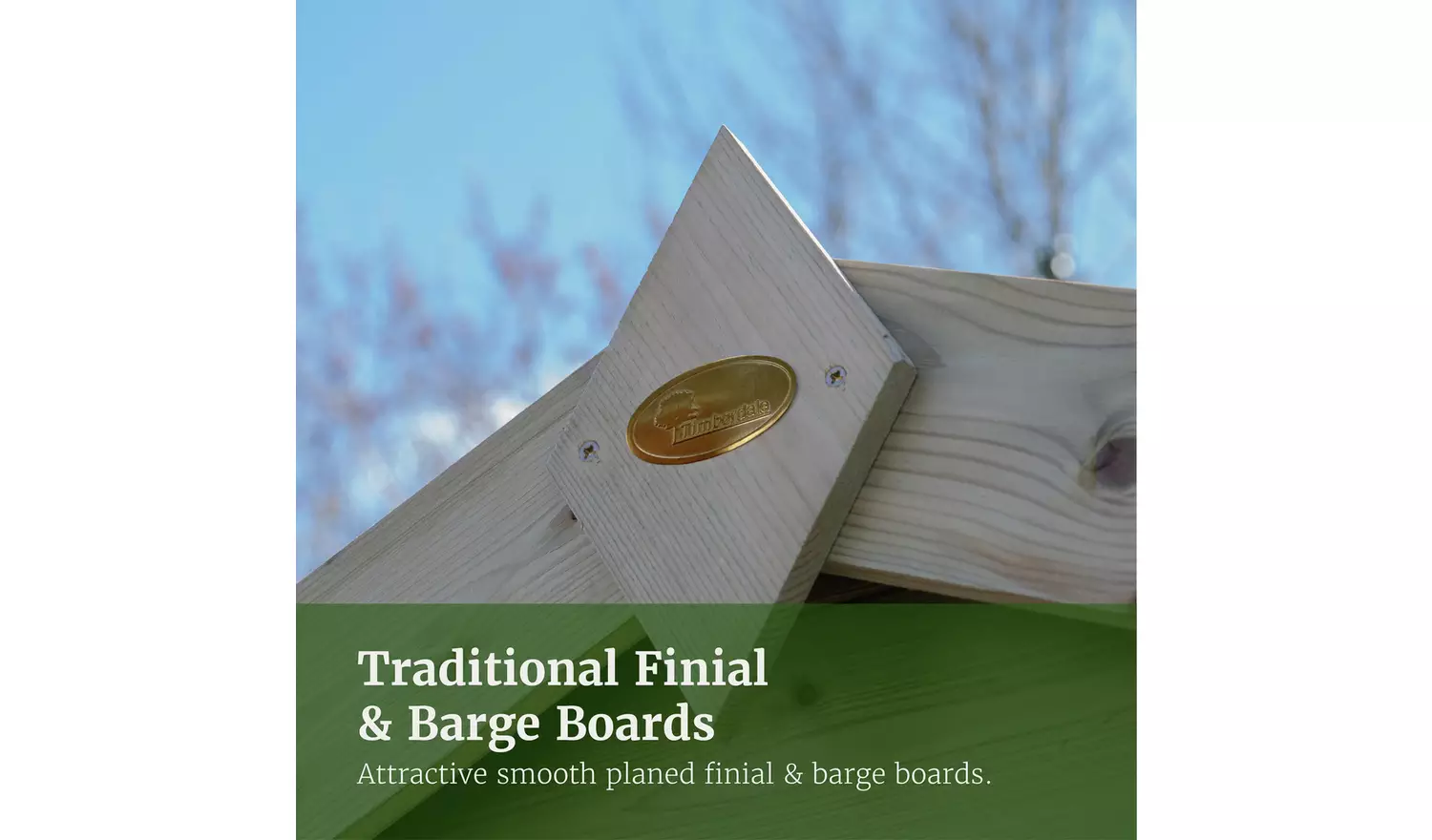 Forest Timberdale Apex Shed - 6 x 8ft