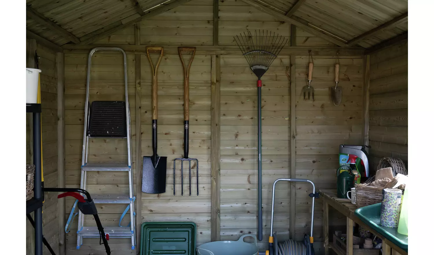 Forest Timberdale Double Door Apex Shed - 10 x 8ft