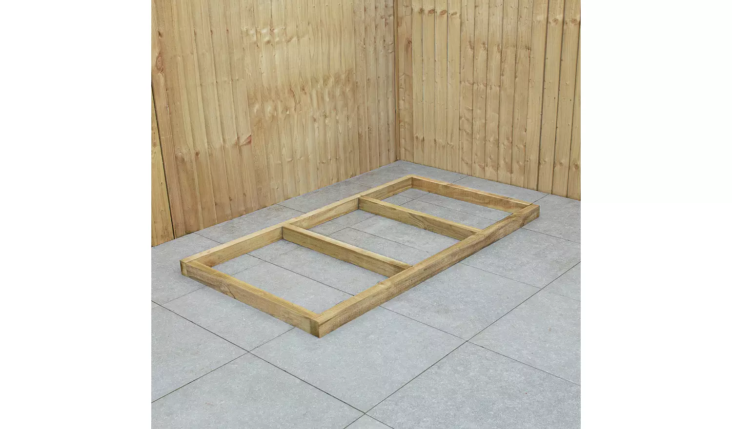 Forest Pressure Treated Wooden Shed Base - 6 x 3ft