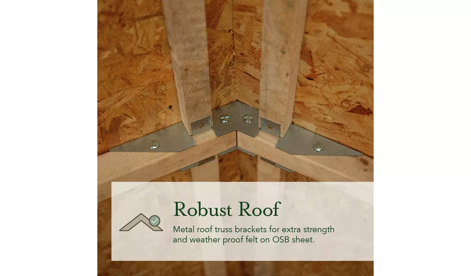 Forest 4Life Overlap Pressure Treated Apex Shed - 10 x 6ft