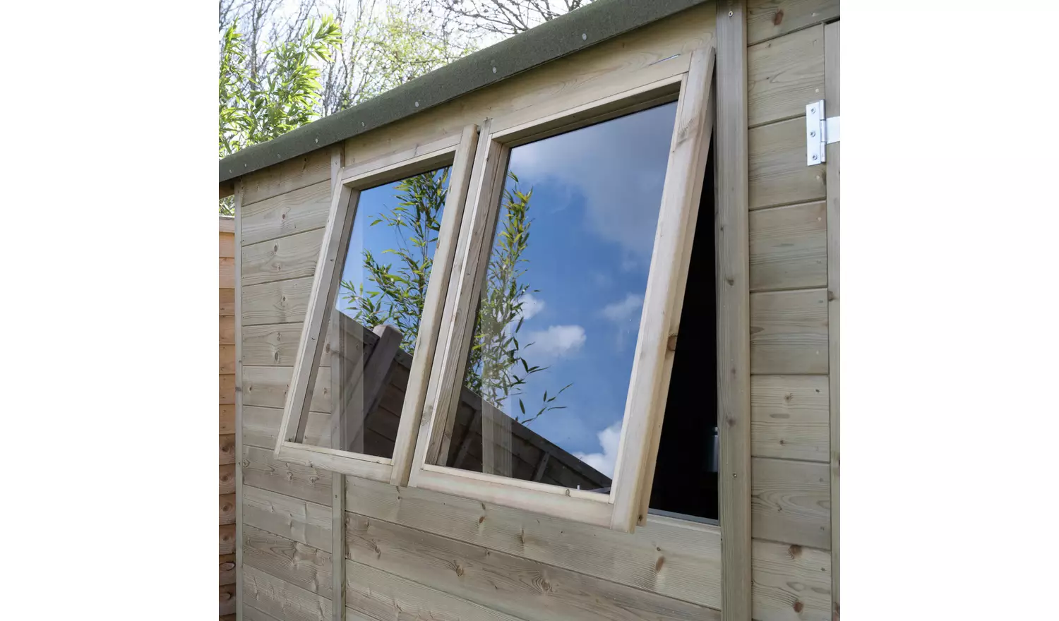 Forest Timberdale Reverse Apex Shed - 12 x 8ft