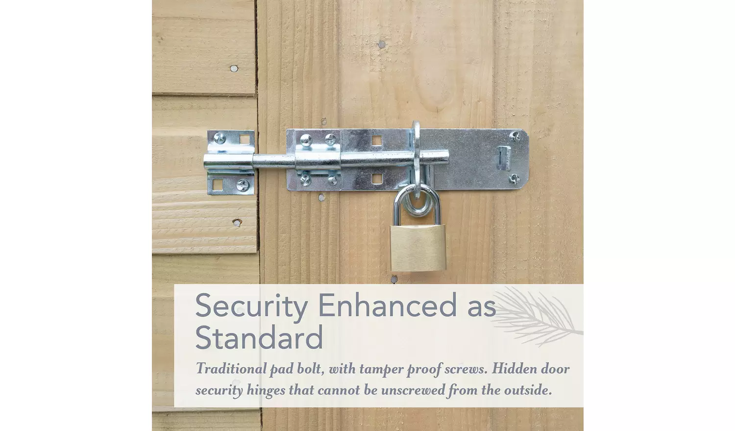 Forest Beckwood Shiplap 2 Windows Pent Shed - 8 x 6ft