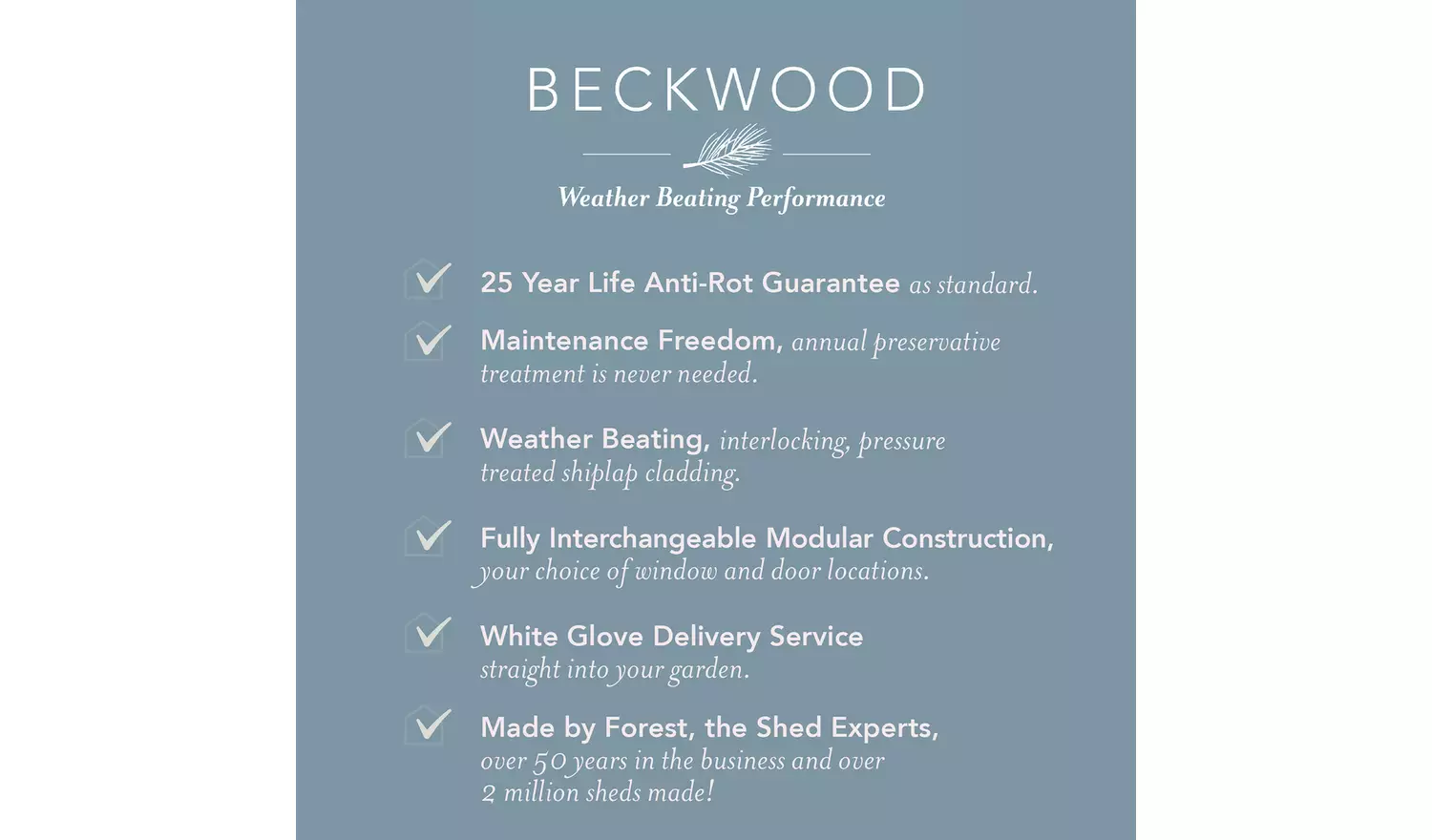 Forest Beckwood Shiplap Windowless Pent Shed - 6 x 3ft