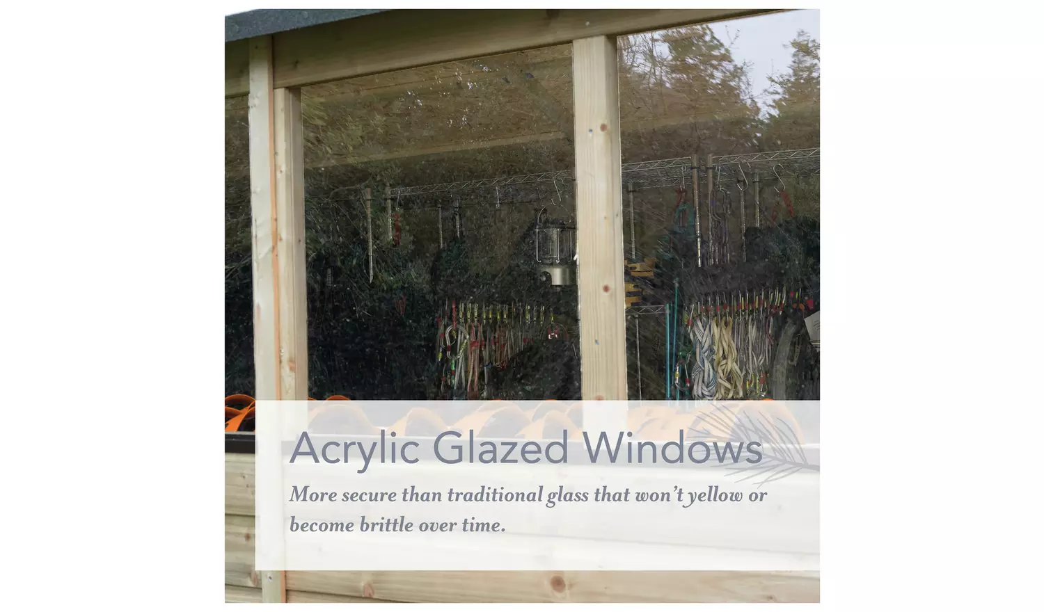 Forest Beckwood Shiplap 2 Windows Reverse Apex Shed - 7x5ft