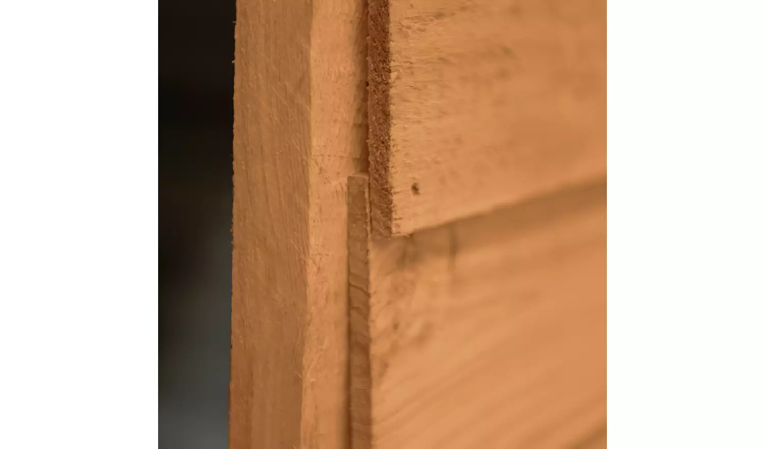 Forest Wooden Overlap Windowless Apex Shed 5 x 3ft