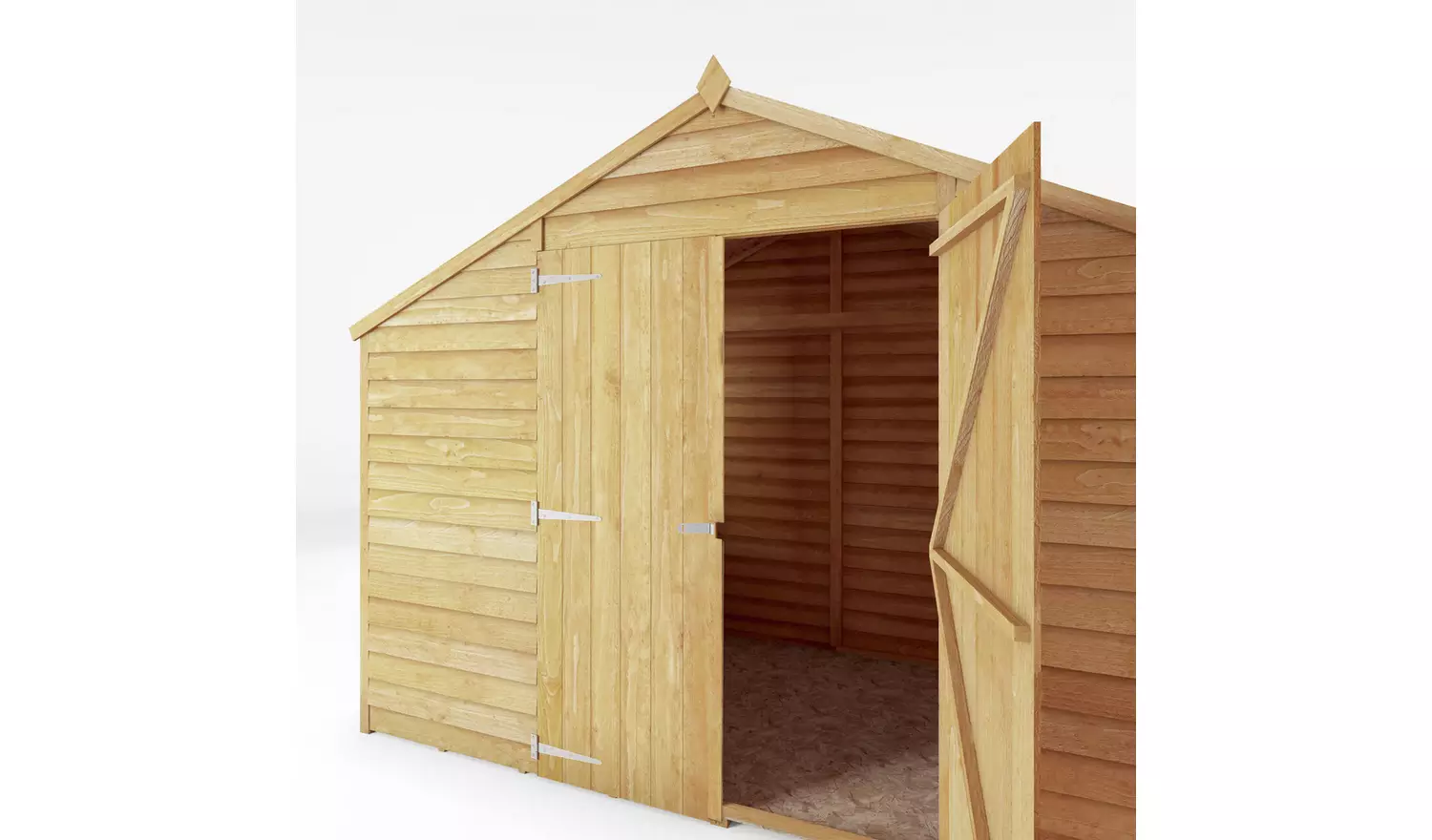 Mercia Overlap Apex Shed - 5 x 10ft