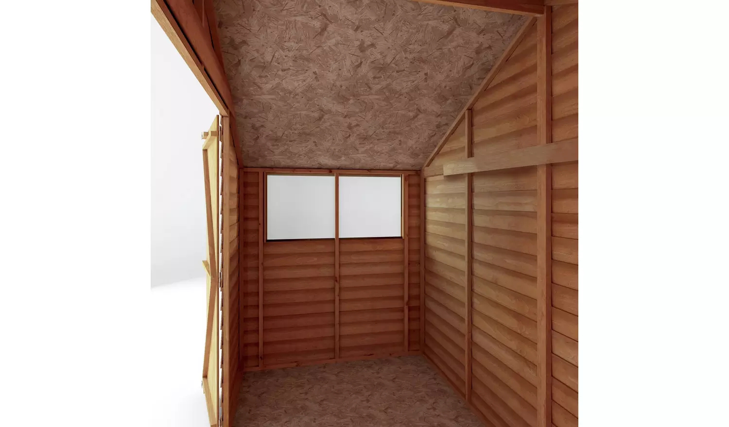 Mercia Overlap Apex Shed - 5 x 10ft