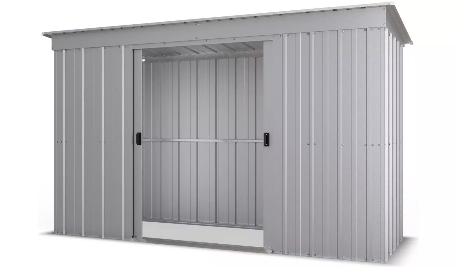 Yardmaster Metal Pent Shed 10 x 4ft