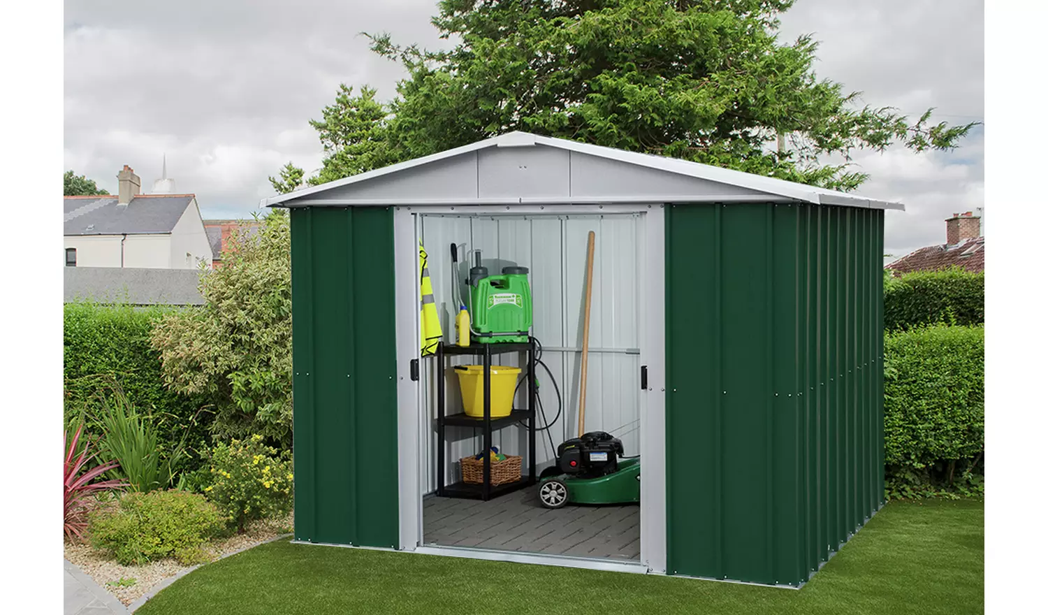 Yardmaster Metal Shed - 8 x 6ft