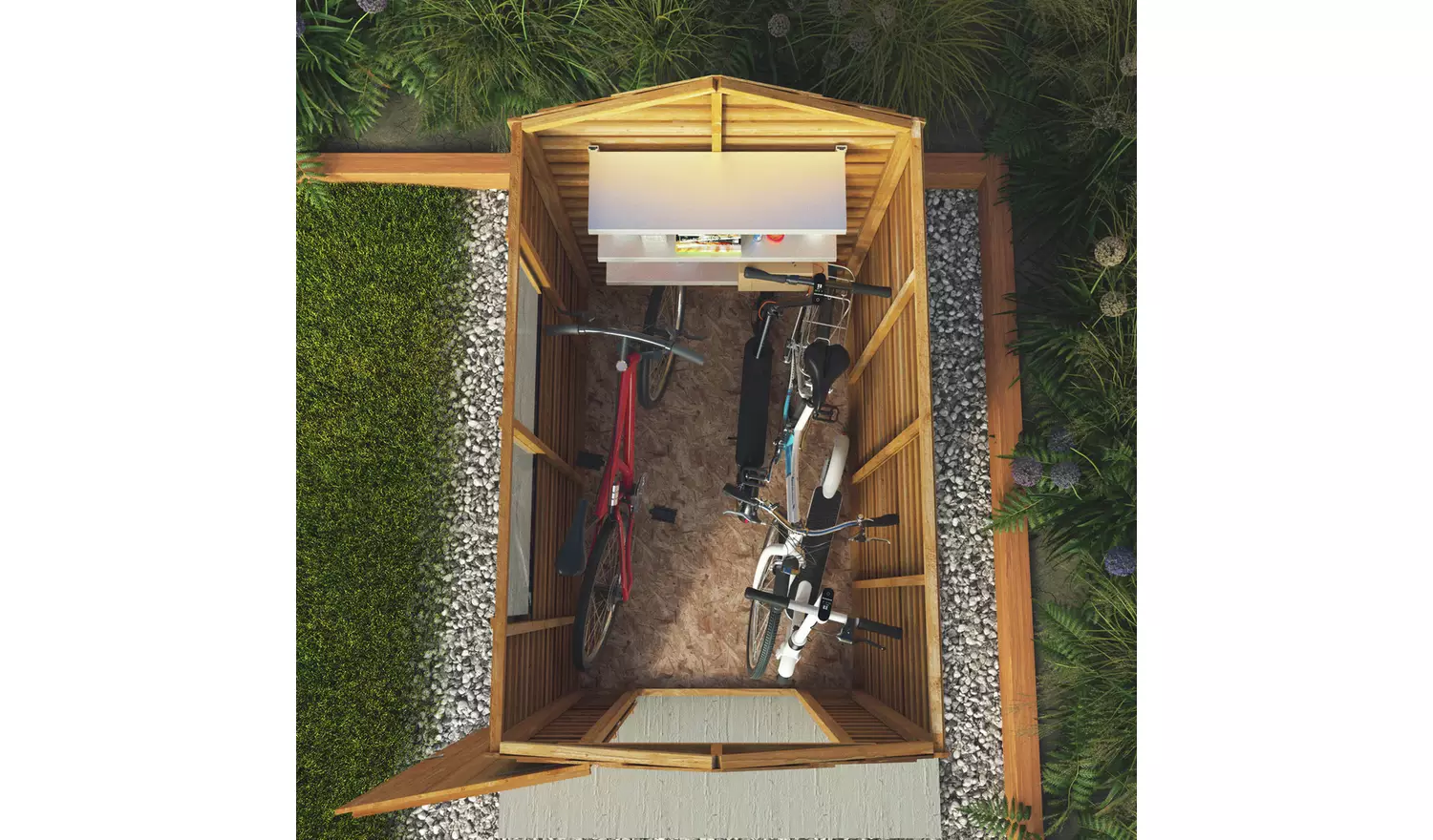 Mercia Wooden Overlap Garden Shed6 x 4ft