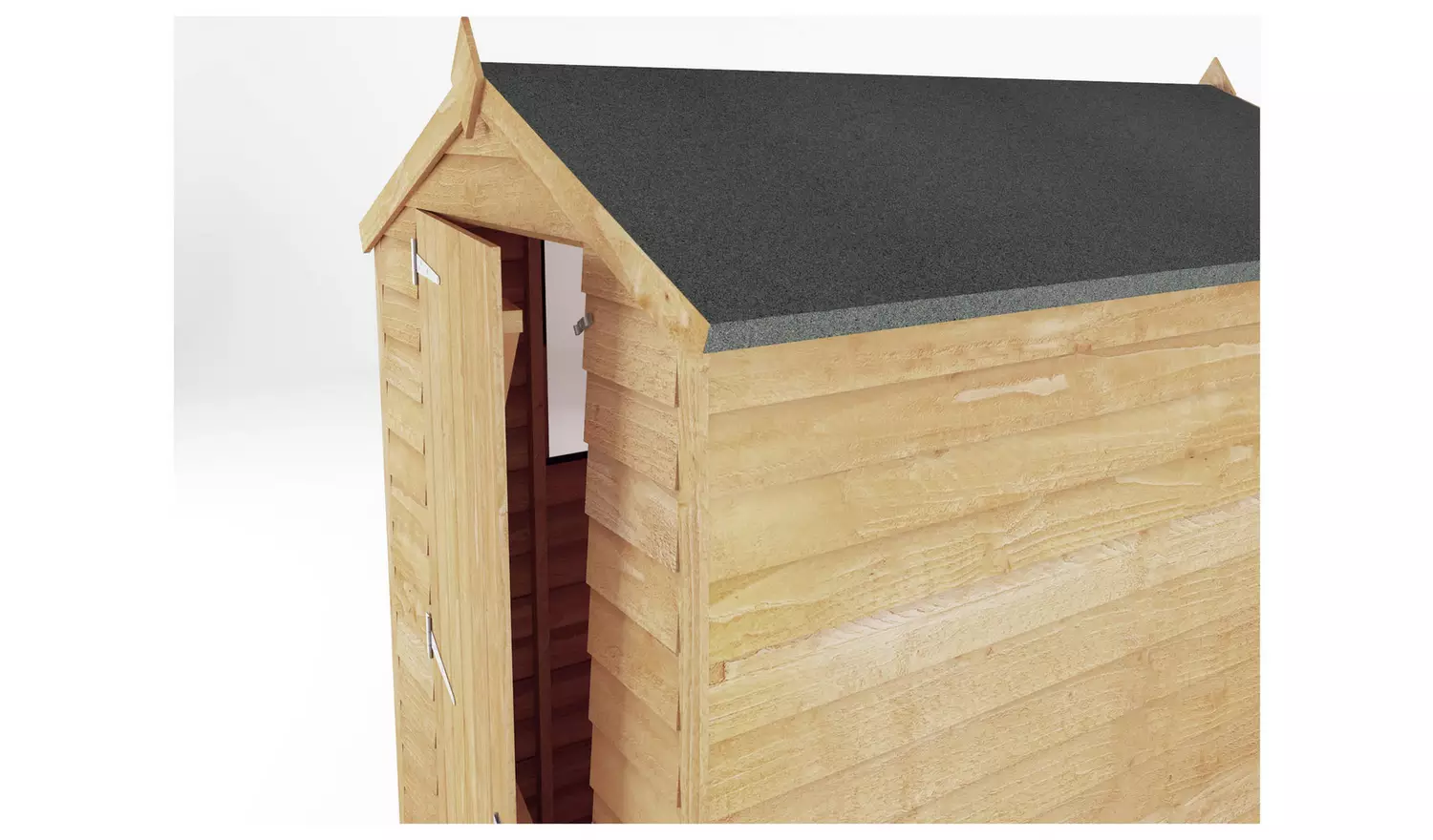 Mercia Wooden Overlap Garden Shed6 x 4ft