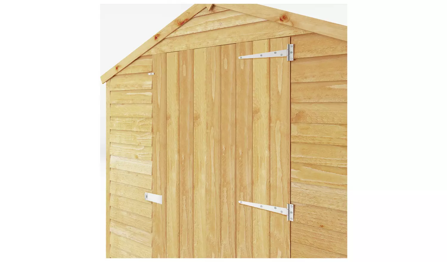 Mercia Wooden Overlap Apex Garden Shed - 8 x 6ft