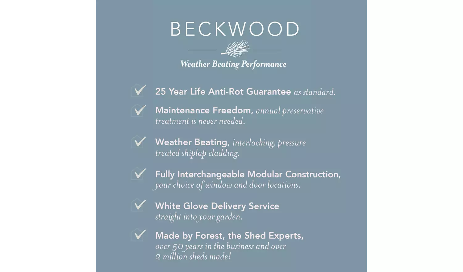 Forest Beckwood Shiplap Windowless Apex Shed - 4 x 6ft