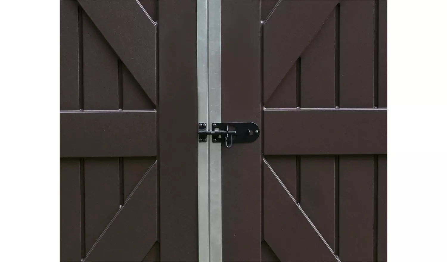 Palram Canopia 2 Box Plastic Tan Garden Shed 6 x 10ft