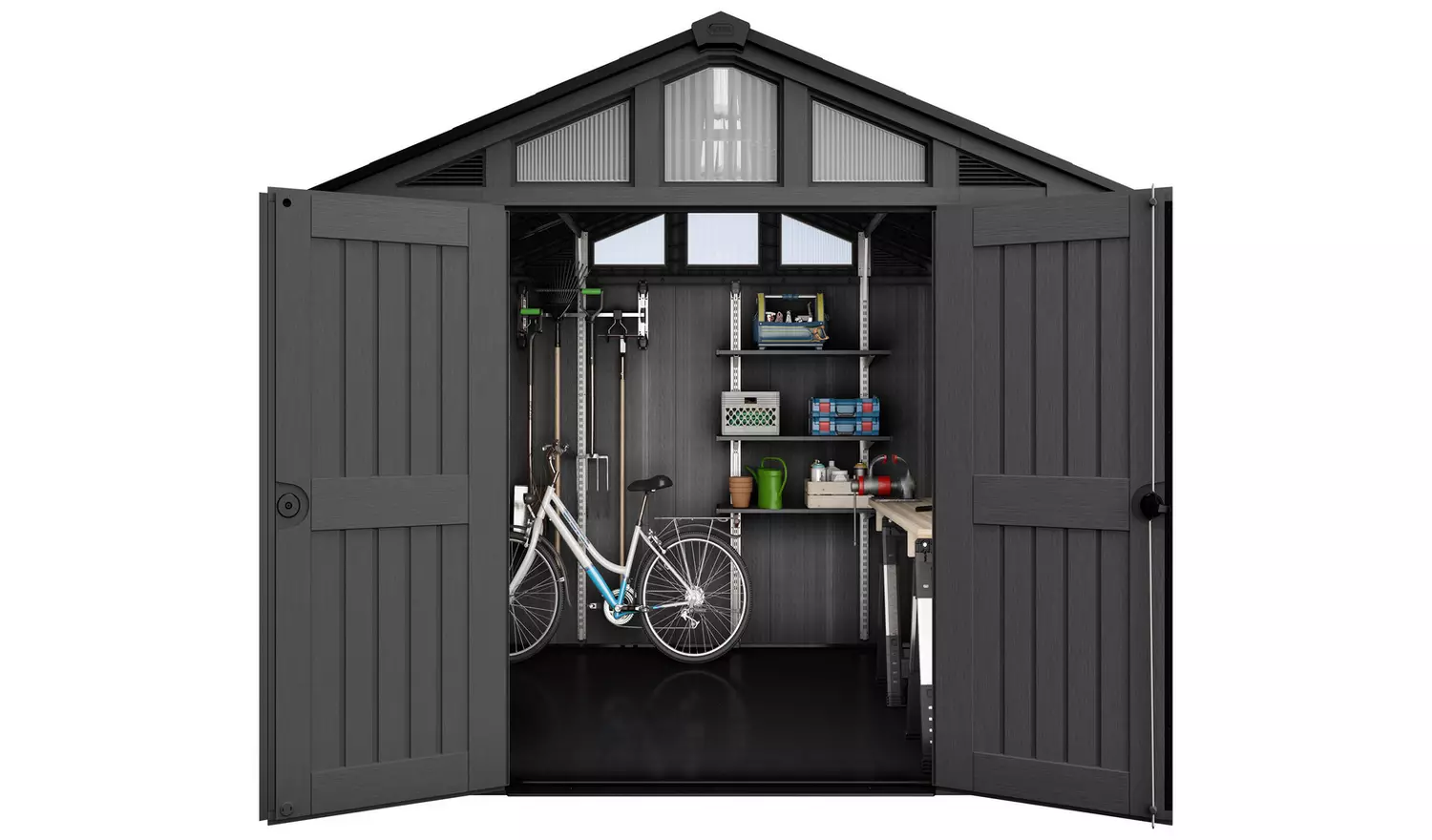 Keter Stronghold Outdoor Storage Shed 10 x 8ft