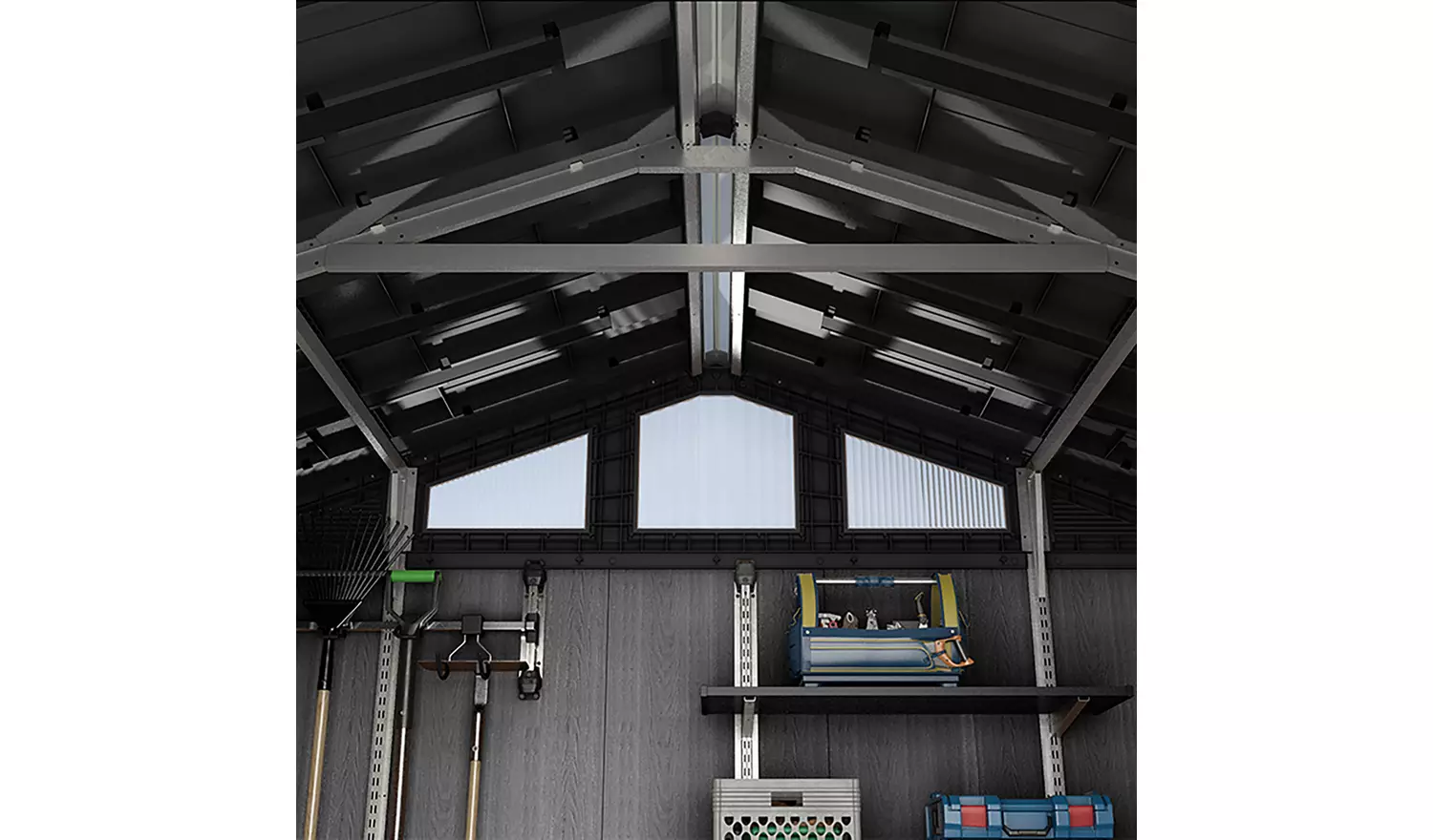 Keter Stronghold Outdoor Storage Shed 10 x 8ft