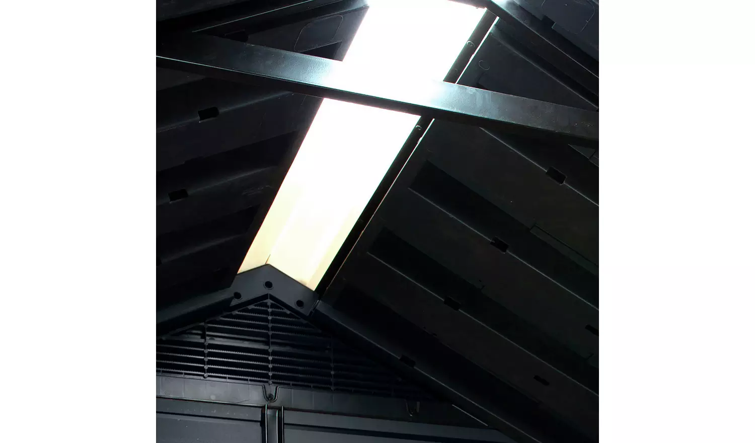 Keter Newton Plus Apex Outdoor Storage Shed 8 x 15ft