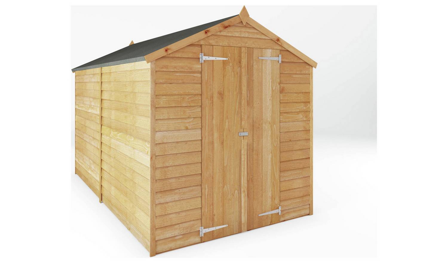 Mercia Wooden Overlap Windowless Shed 10 x 6ft