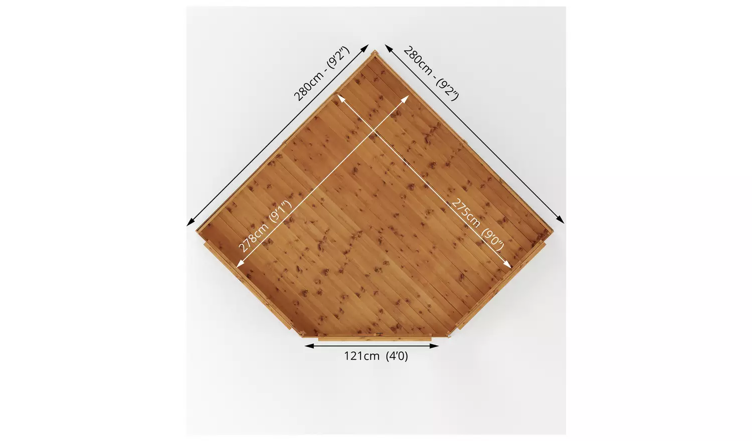 Mercia Premium Corner Summerhouse - 9x9