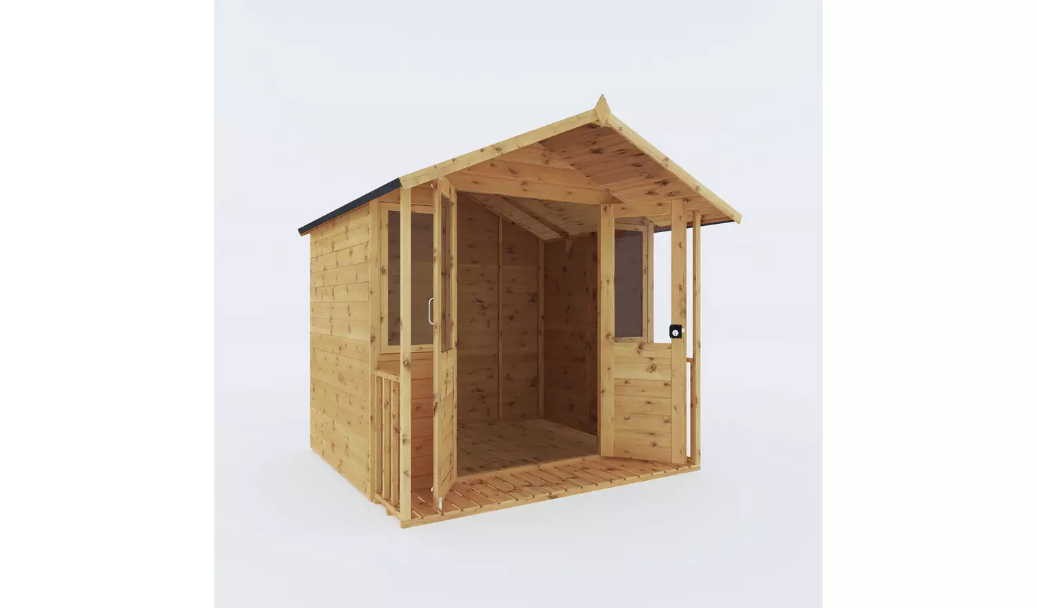 Mercia Wooden Traditional Summerhouse - 7 x 7ft