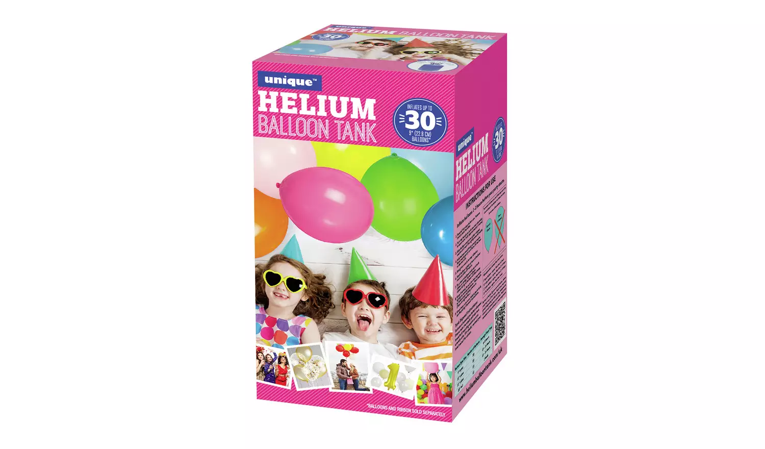 Unique Party Helium Canister For Thirty 9 Inch Balloons