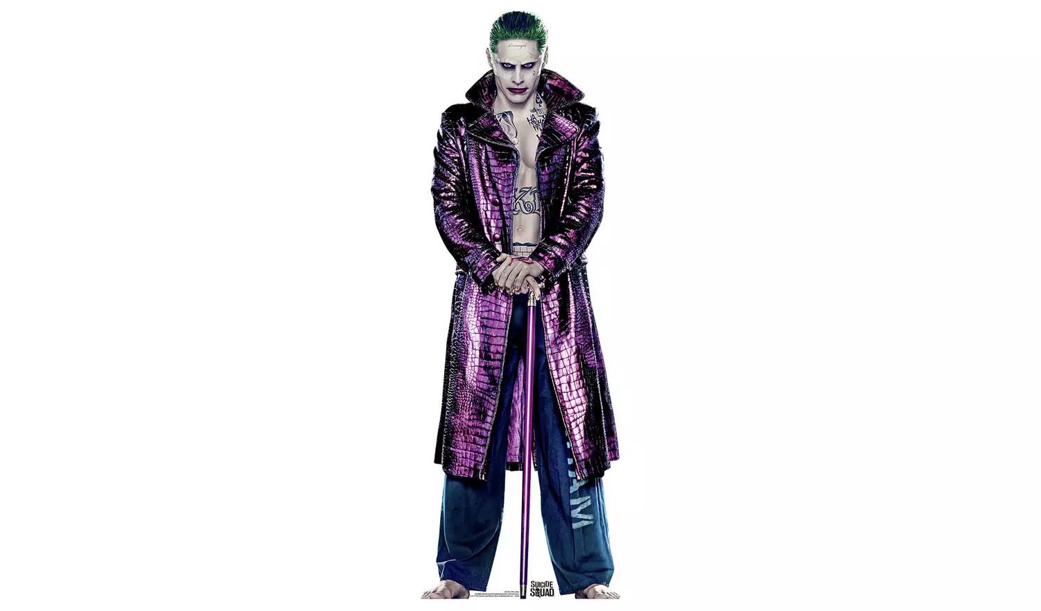 Star Cutouts The Joker DC Comics Jared Leto Cardboard Cutout