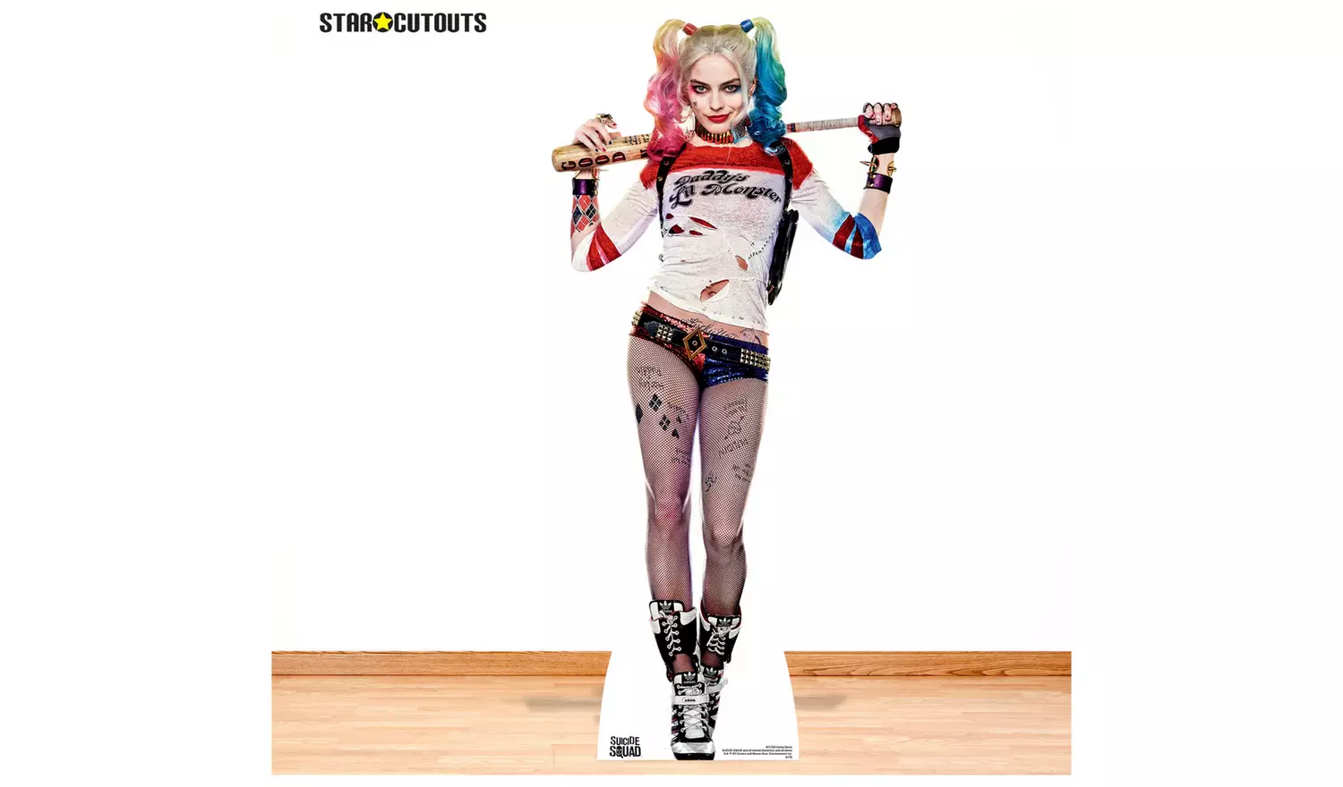 Star Cutouts DC Comics Harley Quinn Cardboard Cutout