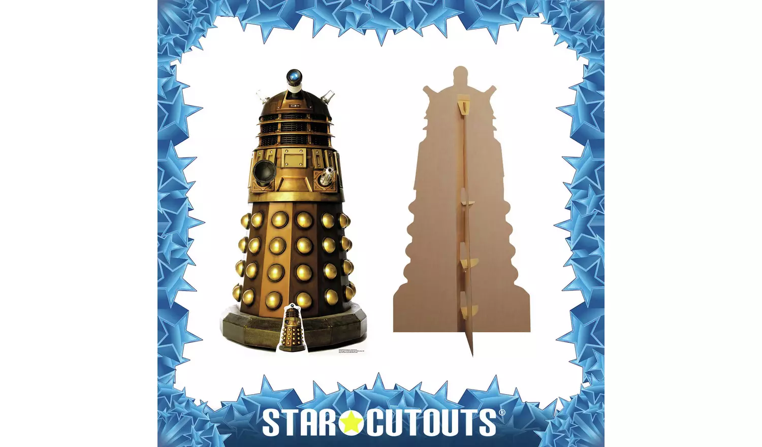 Star Cutouts Doctor Who Dalek Cardboard Cutout