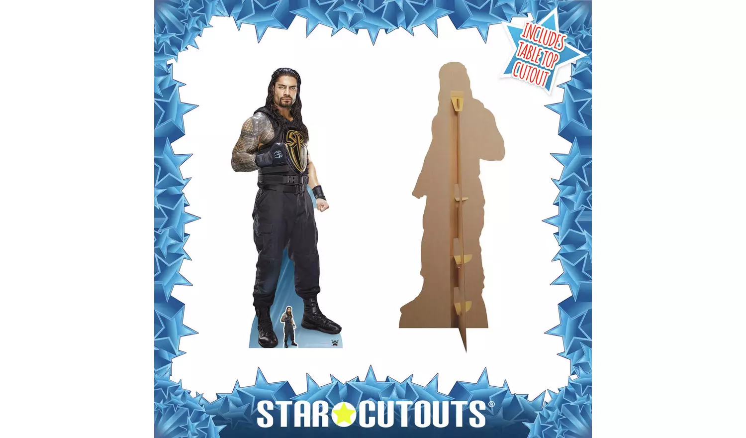 Star Cutouts WWE Roman Reigns Cardboard Cutout