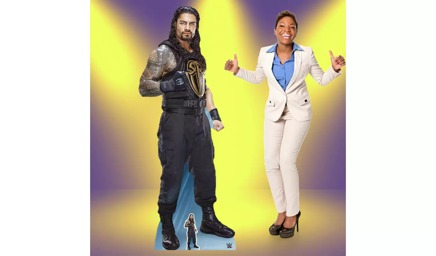 Star Cutouts WWE Roman Reigns Cardboard Cutout