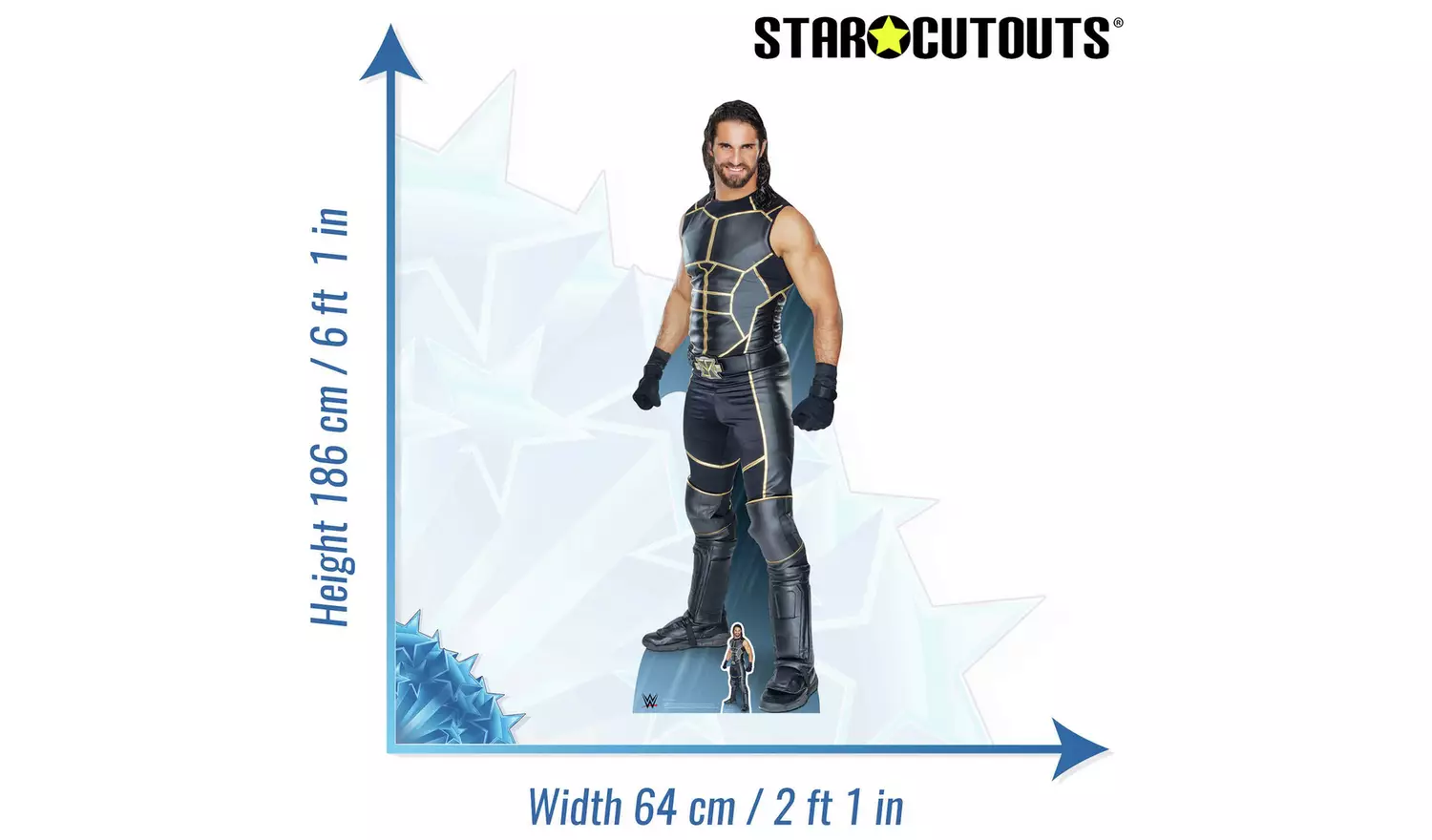 Star Cutouts WWE Seth Rollins Cardboard Cutout