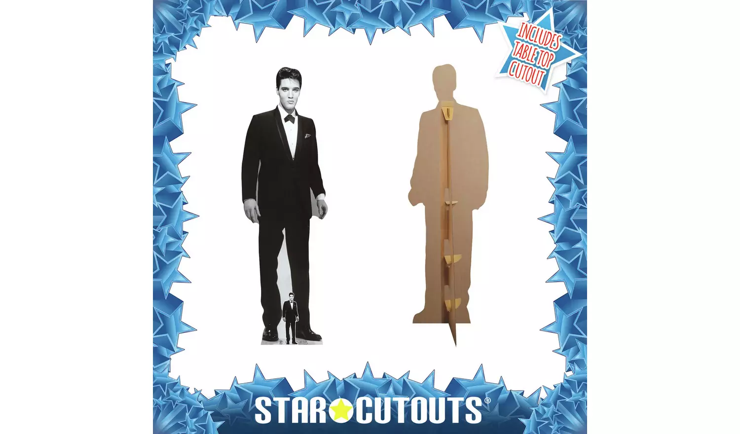Star Cutouts Elvis Presley Tuxedo Cardboard Cutout