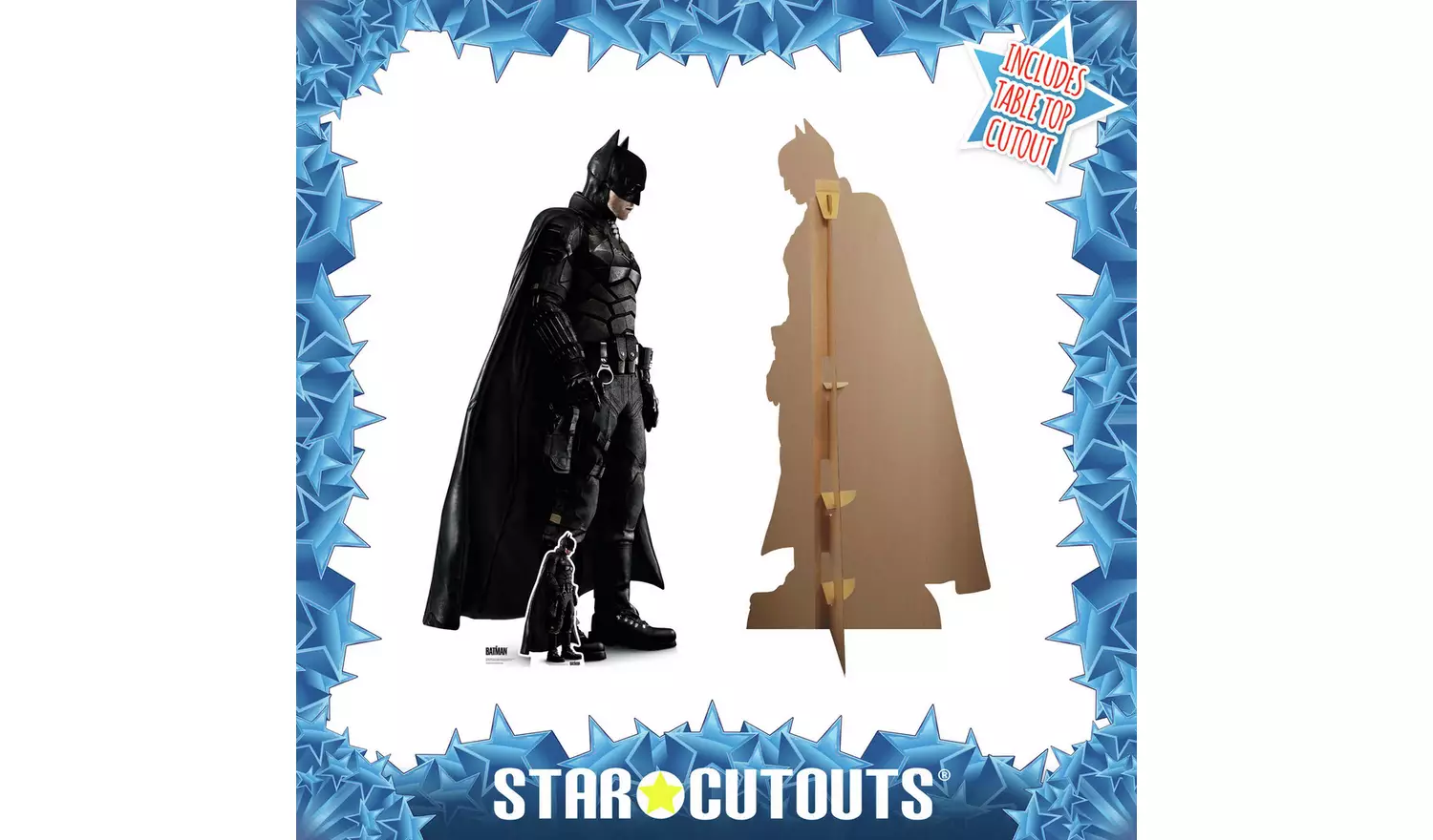 Star Cutouts Batman Robert Pattinson Cardboard Cutout
