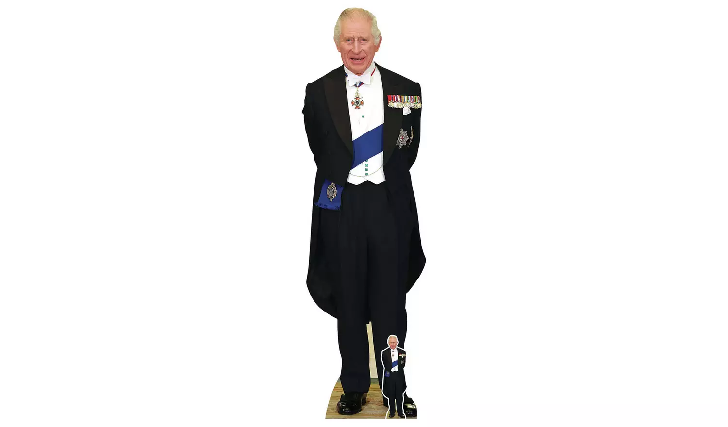 Star Cutouts Regal King Charles Cardboard Cutout