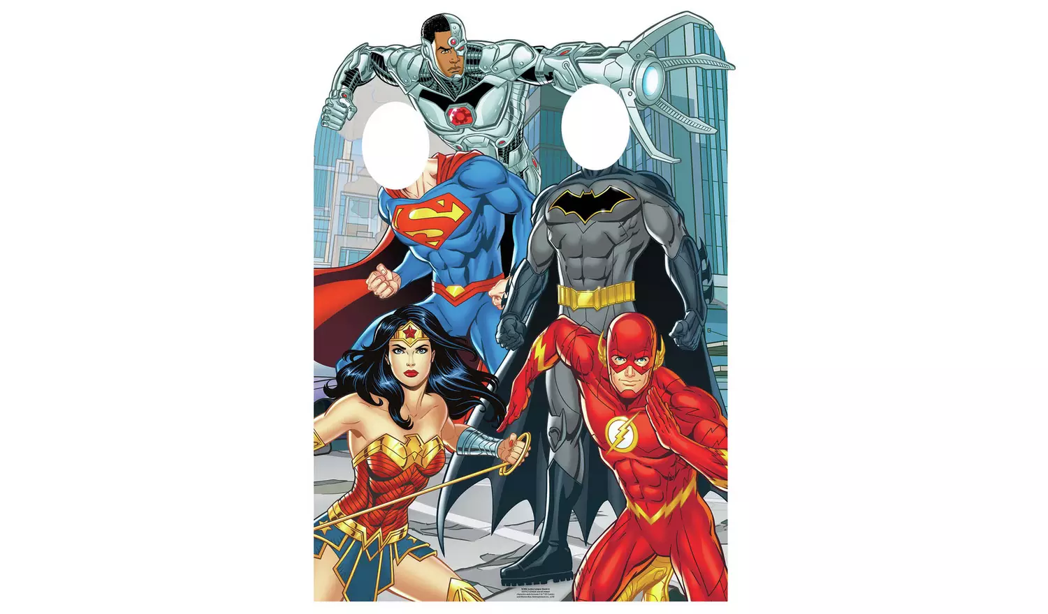 Star Cutouts Justice League Standing Cardboard Cutout