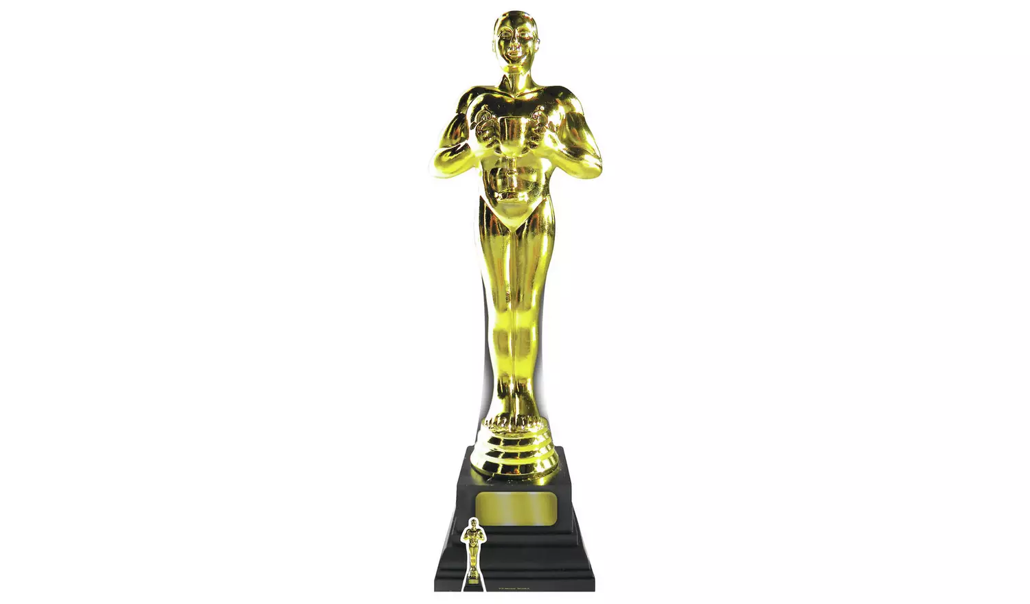 Star Cutouts Oscar Golden Award Cardboard Cutout