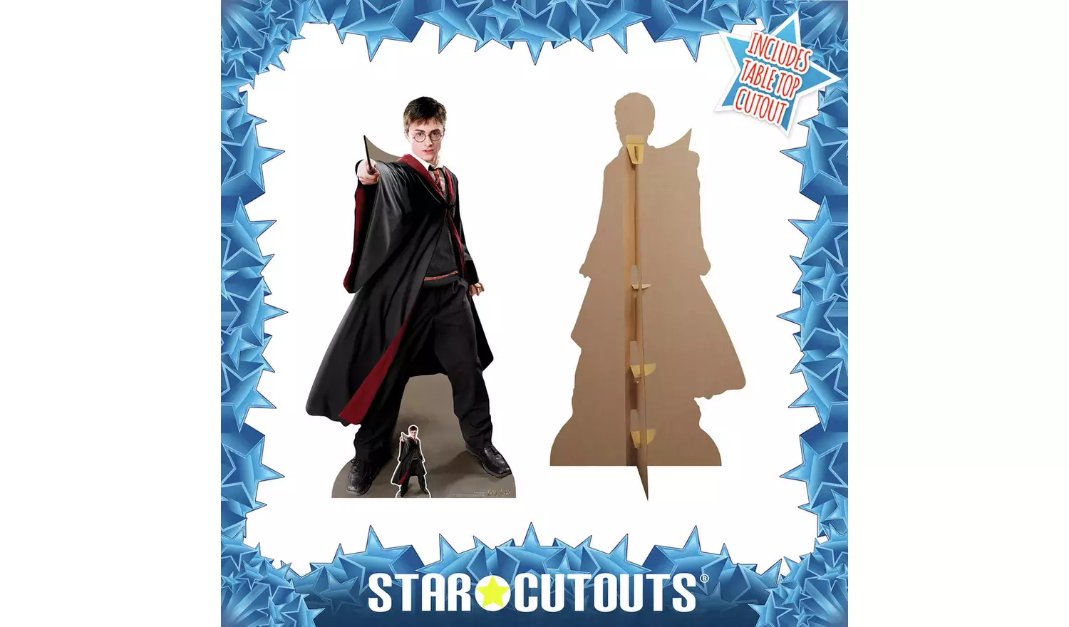 Star Cutouts Harry Potter Quidditch Cardboard Cutout