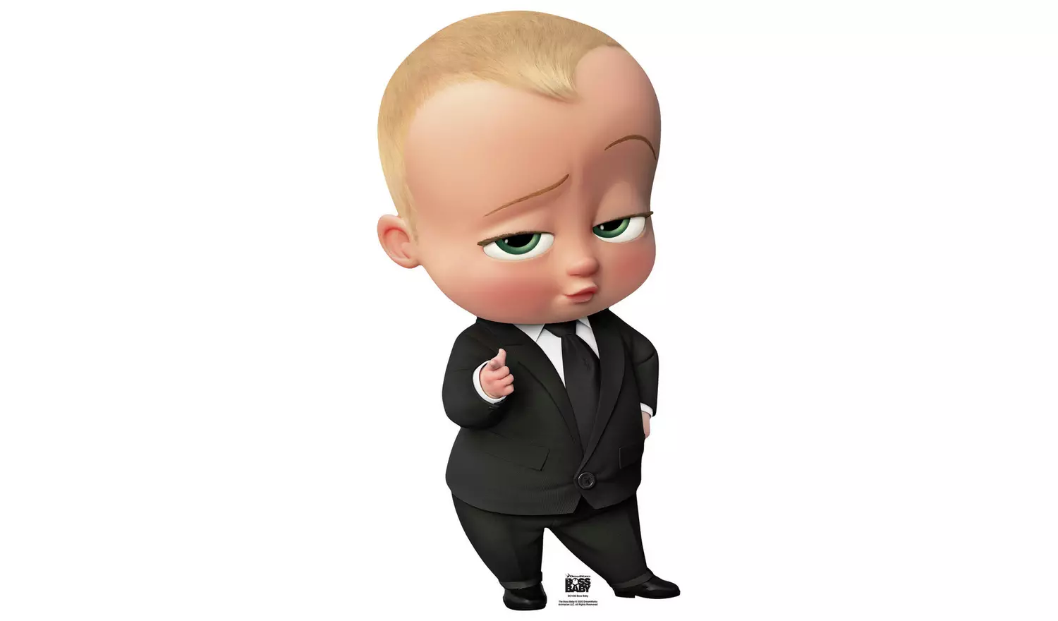 Star Cutouts Boss Baby Cardboard Cutout