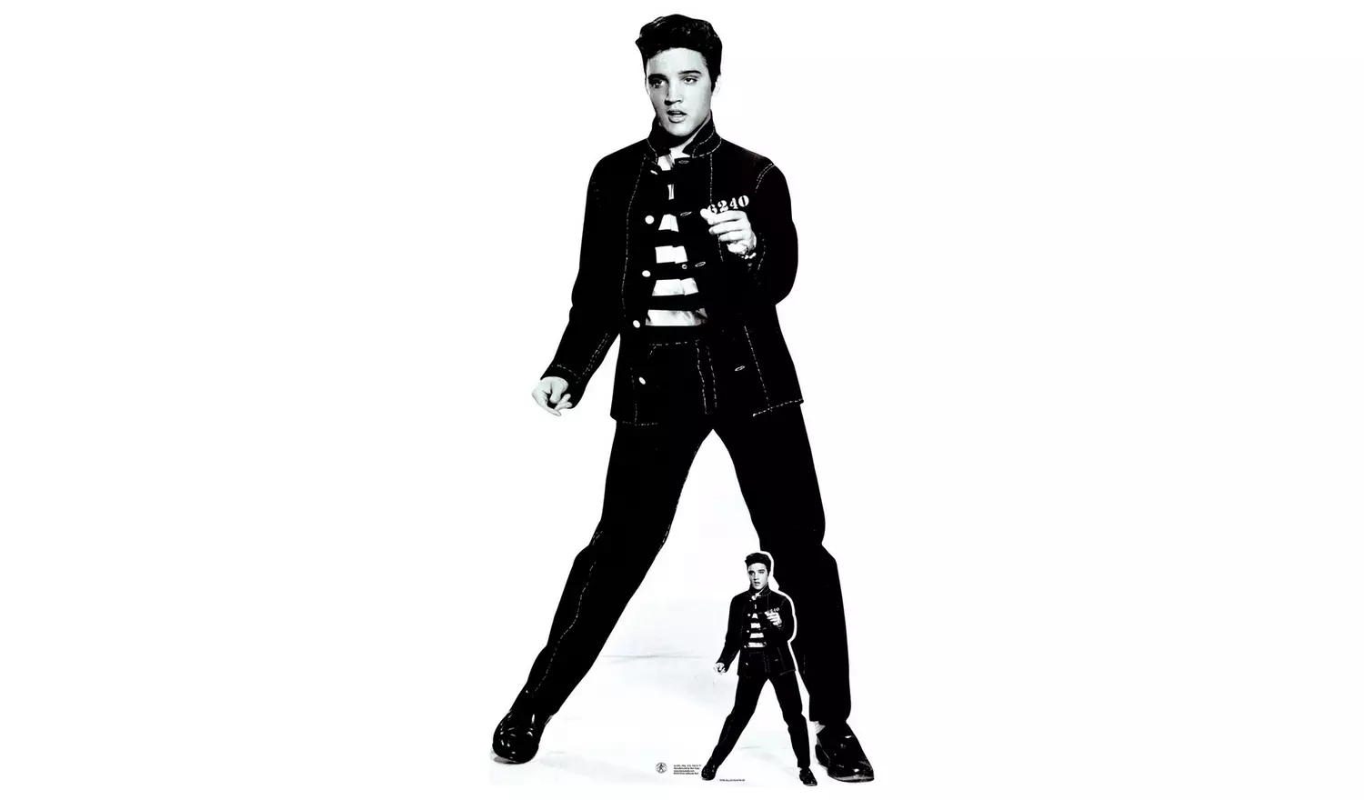 Elvis Presley Jailhouse Rocks Cardboard Cutout