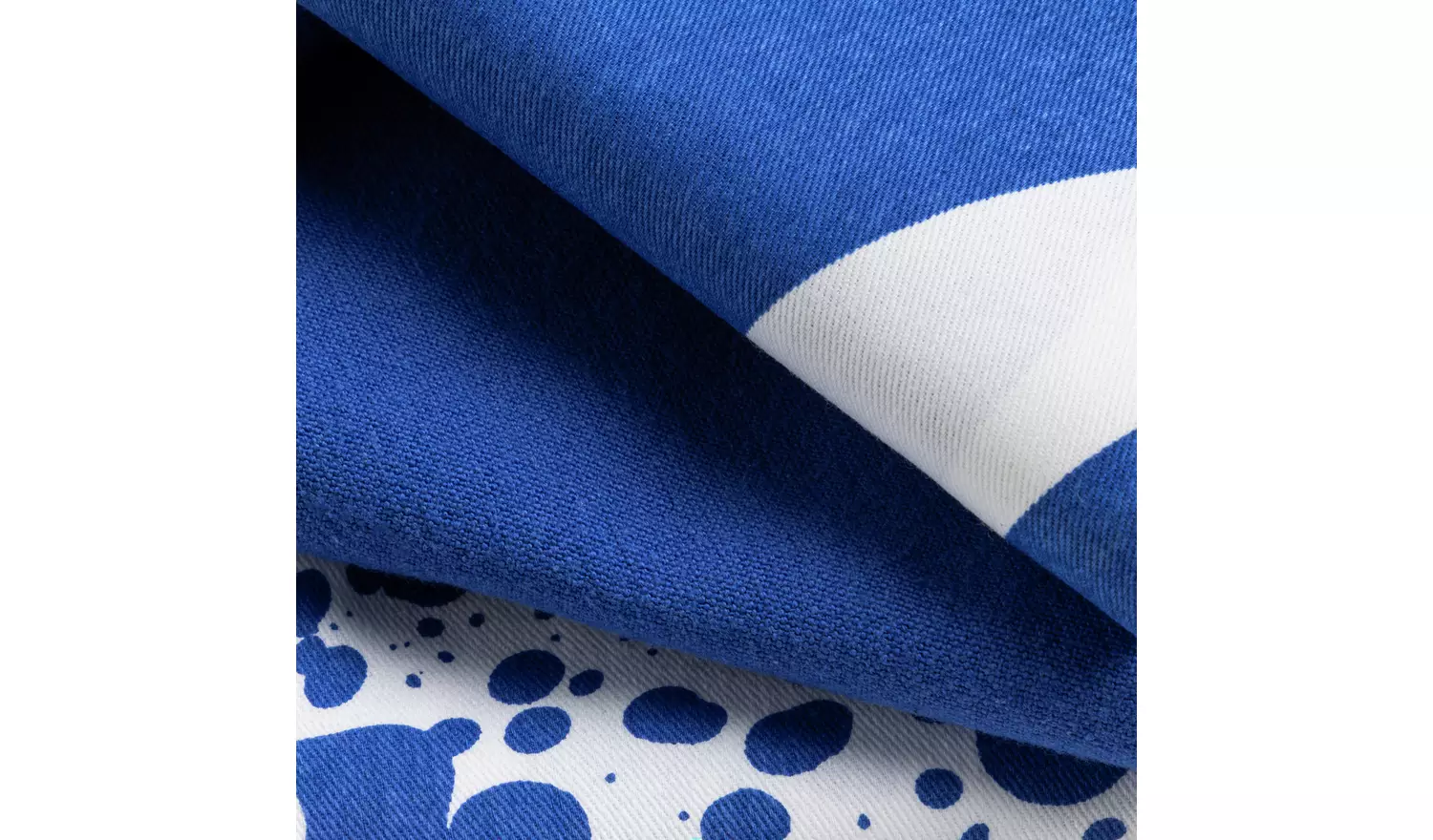Habitat 60 Maubec Pack of 3 Tea Towels - Blue