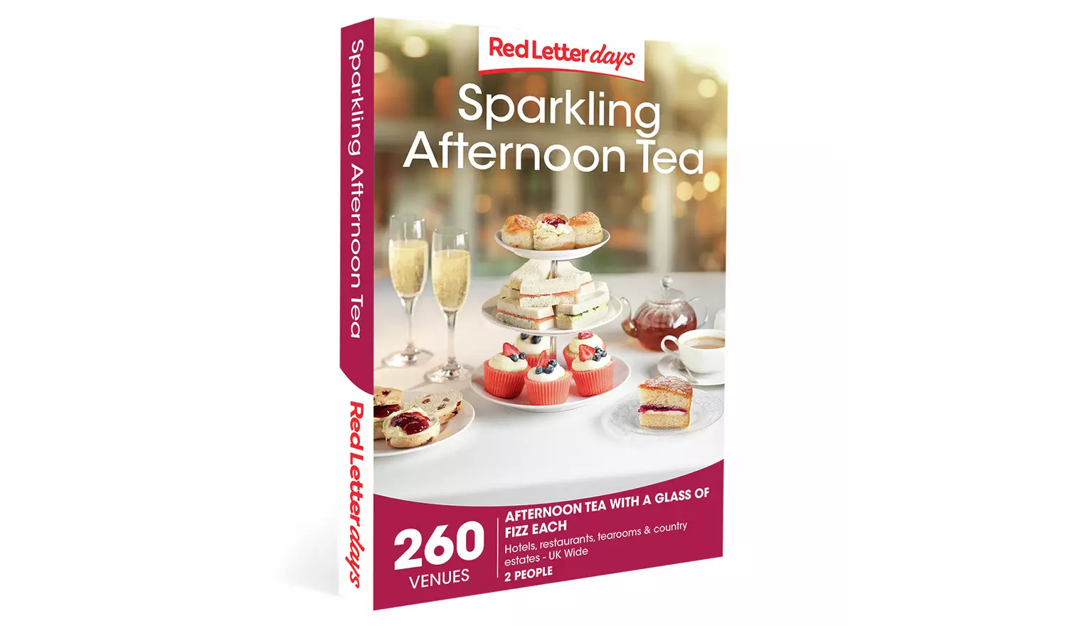 Red Letter Days Sparkling Afternoon Tea Gift Experience