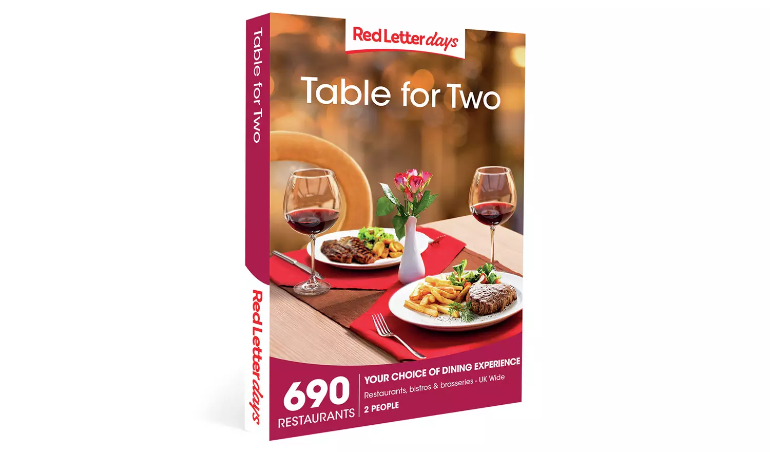 Red Letter Days Table For Two Gift Experience